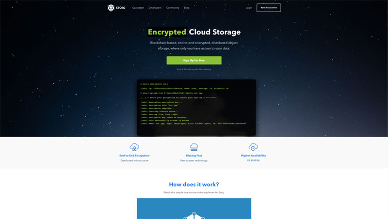 Storj definiert Cloud Computing neu und setzt auf verteilte Speicherung von Dateifragmenten.