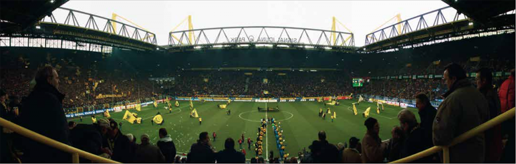 Die Omnicam von Fraunhofer überträgt zum Beispiel Panorama-Bilder aus Stadien.