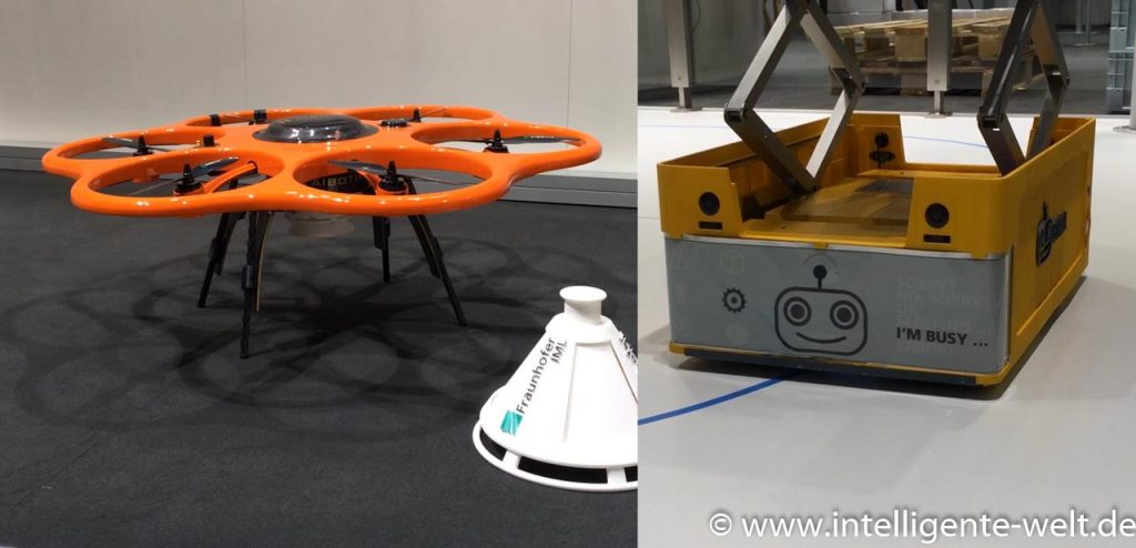 Roboter und Drohnen