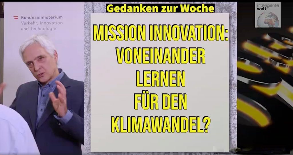Mission Innovation Week Austria, Erneuerbare Energie und Leuchtturmprojekte im Südburgenland – darüber sprach Christian mit Michael Paula vom BMVIT.