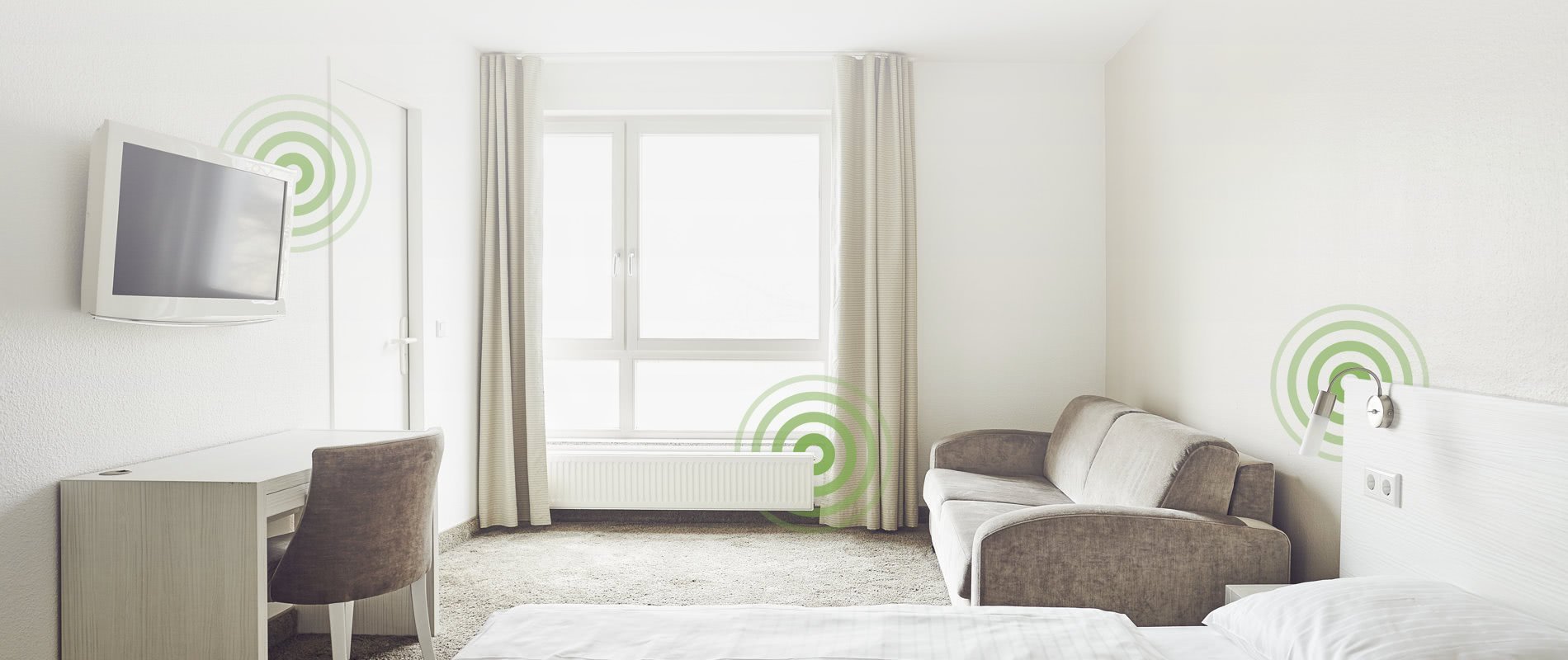 Zur Digitalisierung ntzt das Gastgewerbe immer öfter auch Smart Home-Anwendungen.